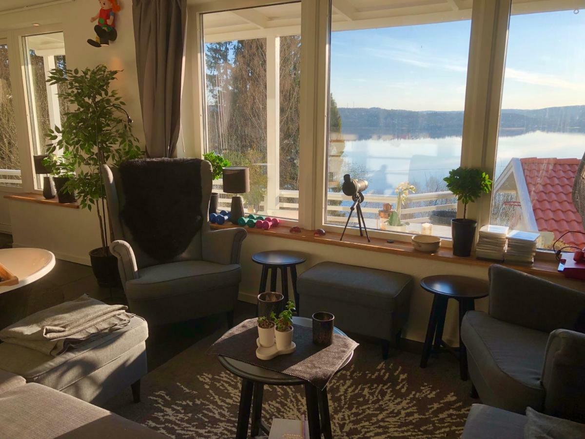 Lovely Studio Apartment Seaview & Private Sauna Лерум Экстерьер фото